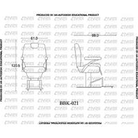 Erkek Berber Koltuğu BBK-021-12 - BBK021